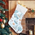 thumbnail image 5 of Christmas Stockings Plane TransportationXmas Presonalized Large Stocking Socks Set of 2 Cloud Candy Bag 18 in Holiday Gift Decor, 5 of 7