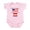 Petal Pink, variant on CafePress - Made In America With Austrian Parts Body Suit - Baby Light Bodysuit, Size Newborn - 24 Months