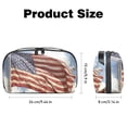 thumbnail image 5 of Independence Day Waterproof Oxford Fabric USB Case with Storage Pouch, Charger Case, Small Portable Storage Box, and Organizer - 5.9x9.44x3.14 in, 5 of 6