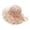 Pink, variant on Girls Sun Hat with Wide Brim for Baby Toddler Summer Outdoor Beach Floppy Visor Cap,Size 2-7 Years