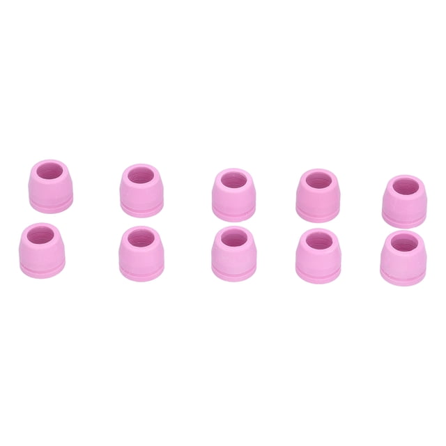 10PCS AG?60F Copas protectoras para cortador de plasma Cortador de plasma de cerámica duradero Boquillas no táctiles