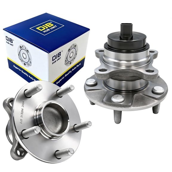 DJB 513284 513285 Front Wheel Hub Bearing Assembly fit for 2006-2015 Lexus IS250, 2006-2015 Lexus IS350, 2007-2011 Lexus GS350 GS450H, 2008-2011 Lexus GS460, Set of 2 (RWD Only)