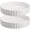 White-2pcs, variant on Set Of 2 Ceramic Quiche Tart Pans, 9.5 Inch Fluted Pie Dishes for Quiche Lorraine And Chicken Pot Pie