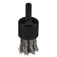 thumbnail image 1 of Cepillo con extremo de alambre Weiler 10029, 3/4 nudos, acero inoxidable, 1 of 4
