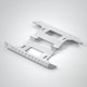 thumbnail image 4 of Pedal lateral para maletero a 1:10, 4 piezas, compatible con Axial SCX10 90046, accesorio Yotijar Pedales laterales de coche RC, 4 of 8