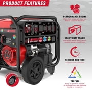 A-iPower 11300-Watt Remote Start Tri-Fuel Portable Generator with 459cc OHV Engine and CO Sensor