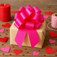 thumbnail image 2 of LoonBalloon #9 Perfect Gift Bow 5.5 inches‚ Beauty Pink (10-Pack), 2 of 4