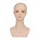thumbnail image 4 of Cabeza de maniquí femenino para hacer collares, pelucas y peinados. Cabeza de entrenamiento para el cabello. estilo A, 4 of 9