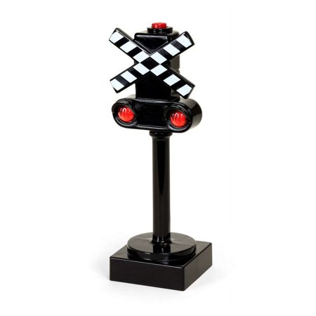 メール便OK ブリオ BRIO ライト付き踏切シグナル  列車 踏切 ジオラマ アクセサリー 木製レールトイ 3歳 おもちゃ 知育玩具 入園 入学