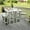 Eucalyptus, variant on Highwood 3-pc Lehigh Balcony Set - Counter Height, Outdoor, Eco-friendly, Synthetic Wood