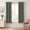 Bronze Green, variant on H.VERSAILTEX Pure White Grommet Curtains 50% Light Blocking, Privacy Window Drapes for Living Room, 52" x 84" - 1 Panel