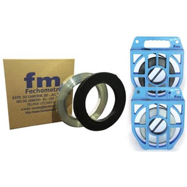 Fechometal USA 1.1, 4, x 0.044 x 100, Bande en Acier Inoxydable 304