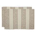 thumbnail image 1 of Design Imports CAMZ12738 Recycled Yarn Rug, Brown Variegated Stripe - Set of 2, 1 of 3