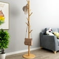 thumbnail image 1 of Porte-manteau, Cintre en Bois sur Pied, Arbre de Design Révolutionnaire, 1 of 8