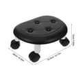 thumbnail image 6 of Universal Swivel Caster Stool Rolling Small Stool for Living Room, 6 of 6
