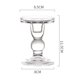 thumbnail image 4 of 1 portavelas de cristal decorativo, candelabros románticos, adorno para el hogar, 4 of 8