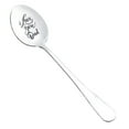 thumbnail image 2 of Eoperou Dad Gifts Ice Cream Spoon Stainless Steel Engraved Scoop for Men Father's Day Birthday Gift Funny Shovel Spoon, 2 of 8