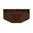 thumbnail image 5 of Moe's Home Collection Amelia Corner Chair Chestnut Fabric Corner Chairs, 5 of 6