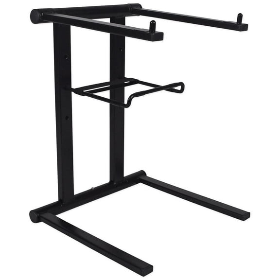 Rockville RLS2400 Folding Laptop Stand Compatible with Karaoke Machine/System Bundle with Travel Bag