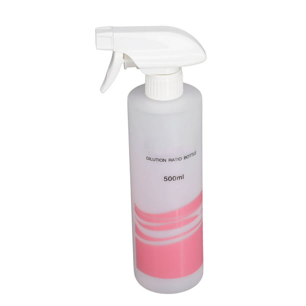 Botella De Niebla Recargable, Botella De Spray De Agua De Diseño Translúcido Resistente A La Erosión Plástico HDPE 4 Piezas 500 Ml Para Jardinería Y Plantación