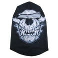 thumbnail image 1 of Pasamontañas de poliéster con diseño de calavera para motociclistas, protección UV y máscara facial completa, 1 of 6