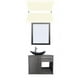 thumbnail image 1 of Gabinete Para Baño Con Lavabo AGATHA Con Lampara Y Espejo, 1 of 7