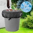 thumbnail image 5 of Jinsinto Rain Barrel Net, Rain Barrel Net Rain Barrel Cover Rain Barrel Net Cover Rain Barrel Rain Barrel Net Cover For Outdoor Garden (80cm Diameter Black), 5 of 5