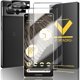 thumbnail image 1 of Chenchen Tempered Glass For Google Pixel 7 Pro Screen Protector 2 Pack [6.70 Inch]+ Transparent HD Camera Lens Protector 2 Pack, Fingerprint Unlock Compatible, 9H Hardness, HD Clear, 1 of 1