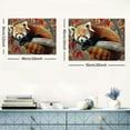 thumbnail image 6 of JRXY Baby Red Panda Cute Wild Animals Poster Picture Print Canvas Wall Art Bedroom Office Room Living Room Decor Gift  20x16inch, 6 of 6