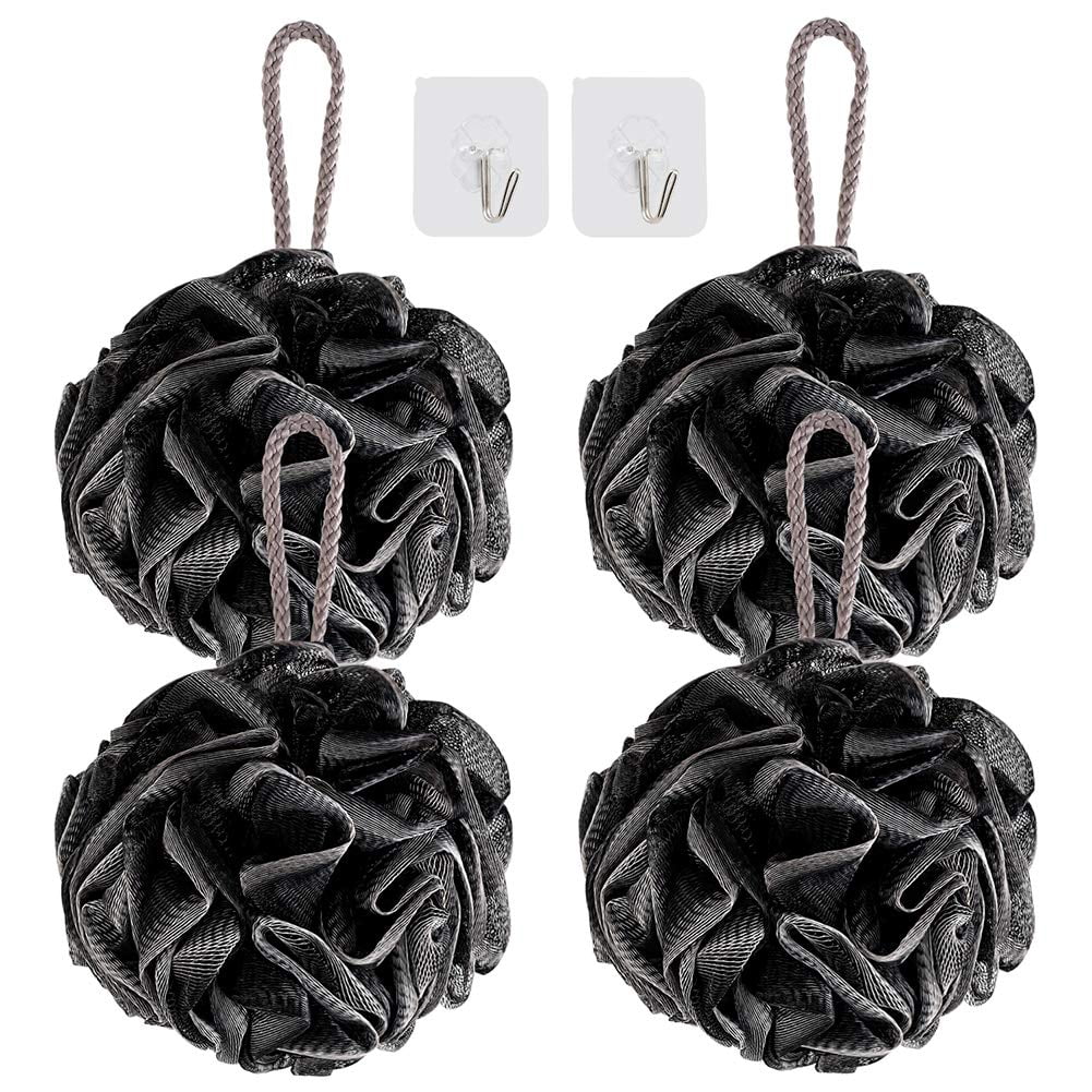 Loofah Bath Sponge, Novosun XL 75g Soft Shower Sponge Set Extra Large