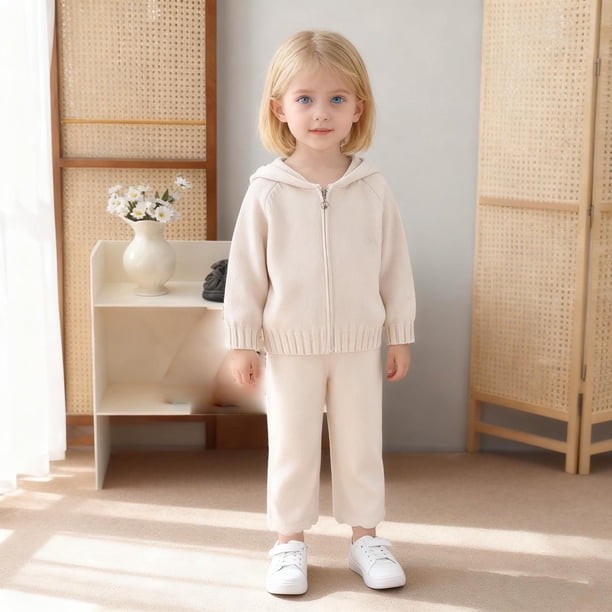Conjunto de sudadera con capucha de manga larga para niñas y niños, otoño e invierno, blusas de cuello redondo y manga larga, sudadera deportiva con capucha para niños, top de poliéster para niños