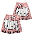 thumbnail image 1 of Pantalones cortos de playa holgados y finos de secado rápido con estampado 3D de Hello Kitty Sanrio Hello Kitty, 1 of 5