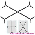 thumbnail image 2 of Adjustable Bed Fitted Sheet Straps Suspenders Grippers Home Textiles Organize Gadgets Crisscross Fastener Mattress Cover Clips qym unisex, 2 of 2