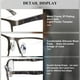 thumbnail image 5 of Gafas de lectura Lcbestbro Business Blue Light Blocking 1.25, 5 of 9