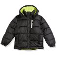 thumbnail image 1 of Vertical 9 Boys' Bubble Puffer Jacket | Fall, Winter, Spring, School, Black/Lime, 10-12, 1 of 2