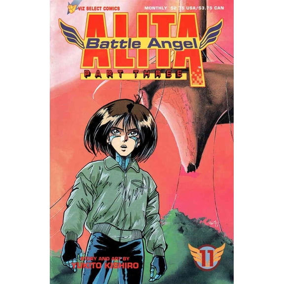 Battle Angel Alita Part 3 #11 VF ; Viz Comic Book