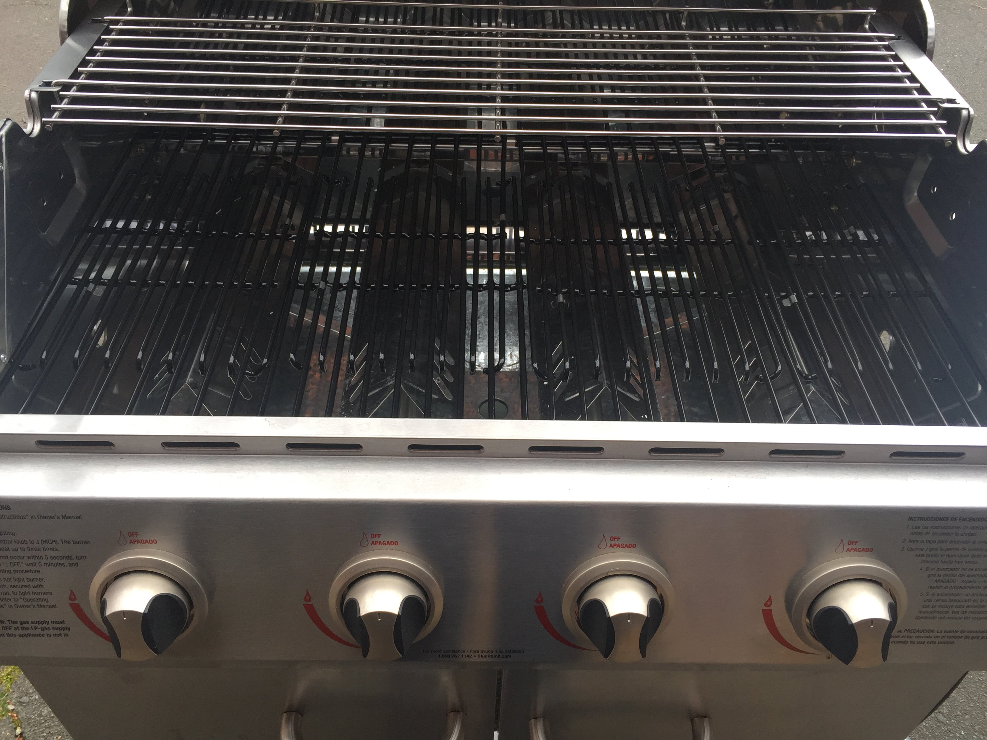 Set Of Three Porcelain Coated Steel Cooking Grids For Bbq Models