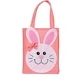 thumbnail image 2 of Easter Eggs- Easter Decorations Easter Cartoon Bunny Tote Bag Easter Tote Bags Large Easter Egg Bunny Printed Canvas Bags With Handles, 2 of 4