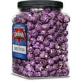 thumbnail image 3 of Gourmet Purple Grape Flavored Popcorn by It's Delish, 16 Oz Jumbo Container  Bulk Air Popped Pop Corn Snack - Fruity Purple Themed Candy Confetti  Birthday Party, Events  Gluten Free, Vegan, Kosher, 3 of 7