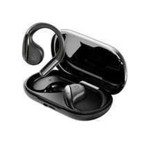 Classic Black Ear hook Wireless Earbuds Sport Neckband Headphones, Noise-Reducing Bluetooth Earphones For iPhone/Android, Sweatproof Gym & Running Earphones