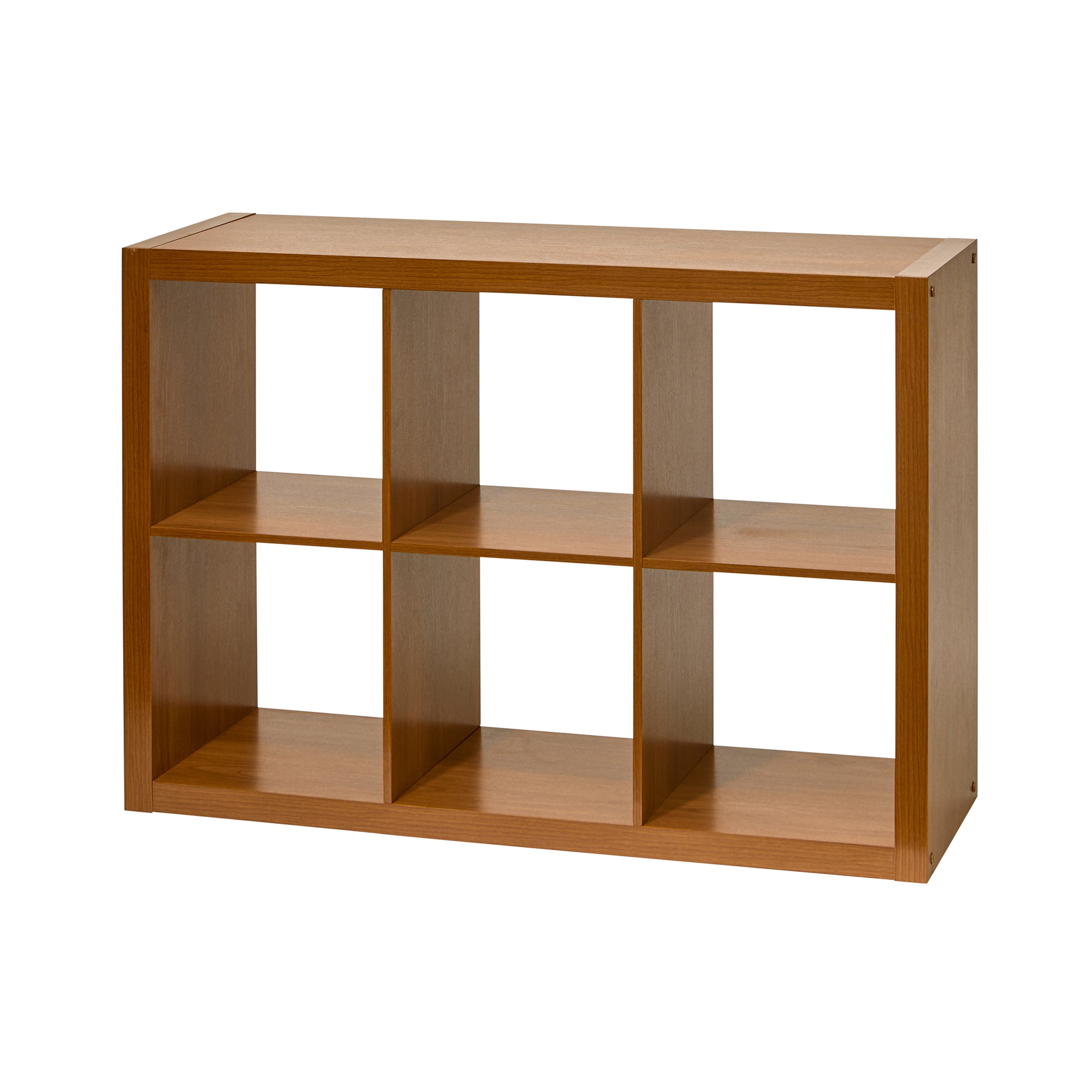 Better Homes & Gardens 6 Cube Storage Organizer, Acorn
