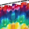 thumbnail image 3 of Rainbow Tie Dye Mandala Pattern Shower Curtain 36"x72" ,Bathroom Decorative Shower Curtains Set with 12 Hooks,Modern Waterproof Washable Shower Curtain, 3 of 6