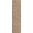 thumbnail image 2 of Rugs.com Botanical Shag Collection Rug – 10 Ft Runner Beige Shag Rug Perfect For Hallways, Entryways, 2 of 9