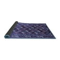 thumbnail image 2 of Ahgly Company Indoor Square Oriental Blue Industrial Area Rugs, 4' Square, 2 of 4
