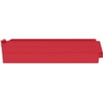 thumbnail image 3 of Akro-Mils 30138 Bacs d'Étagère en Plastique, Bacs de Rangement Robustes pour l'Organisation du Garage, du Garde-Robe et des Tiroirs, 18 Pouces x 6-1/2 Pouces x 4 Pouces, Rouge, Lot de 12, 3 of 8