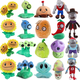 thumbnail image 2 of Plants vs Zombies Stuffed Toys Sunflower PeaShooter Gargantuar Newspaper Zombie Plush Doll Kids Toys Birthday Gifts For Children, 2 of 5