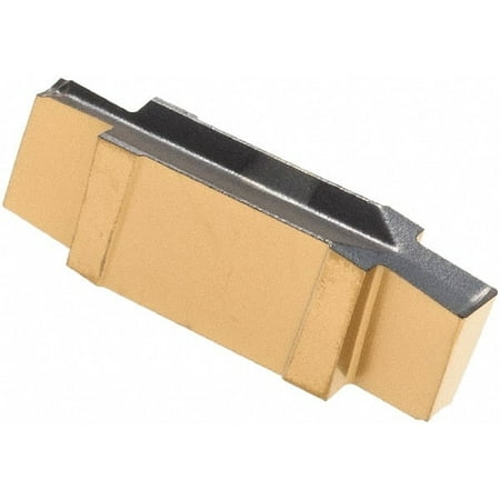

Iscar 157015GIP Grade IC808 1.57mm Cutting Width Carbide Grooving Insert 2.7mm Max Depth of Cut Neutral 0.15mm Corner Radius TiAlN Finish