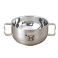 thumbnail image 1 of Bol à Riz pour Enfant Résistant à la Chaleur, Contenant Alimentaire en Acier Inoxydable 316, Vaisselle de Cuisine, Bol à Soupe pour Enfants à Double Poignée, 1 of 6