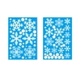 thumbnail image 1 of Pegatinas de decoración de ventanas de copos de nieve blancos, suministros de Año Nuevo decorados para fiestas temáticas congeladas de Navidad, 1 of 7