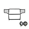 thumbnail image 2 of Black Horse Offroad Grille Guard 17GS14MA-PLFB Revêtu de Poudre; Noir; Acier; Modulaire; Diamètre 1-1/2 Pouce; avec Protection de Brosse; Sans Plaque Antidérapante, 2 of 12